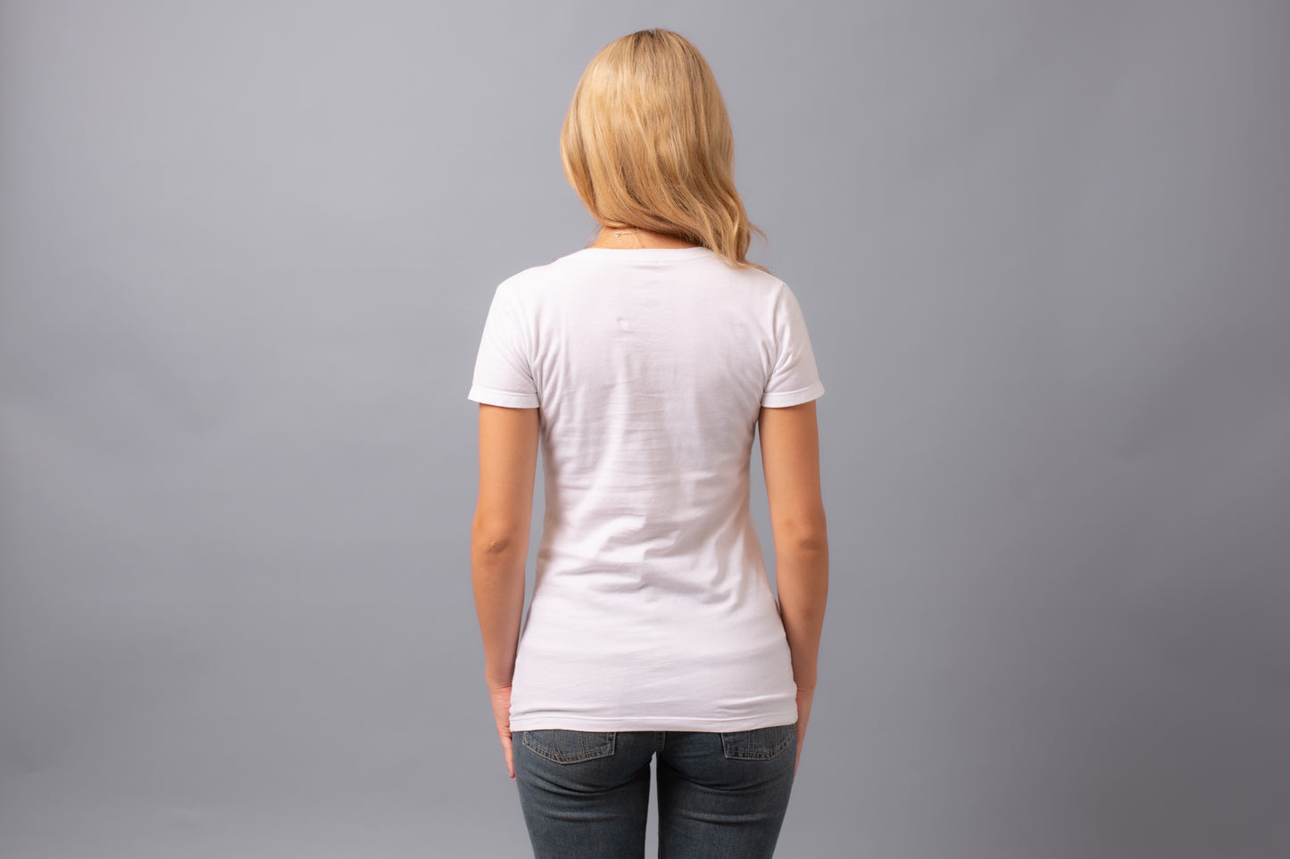 Signature V-Shirt--White