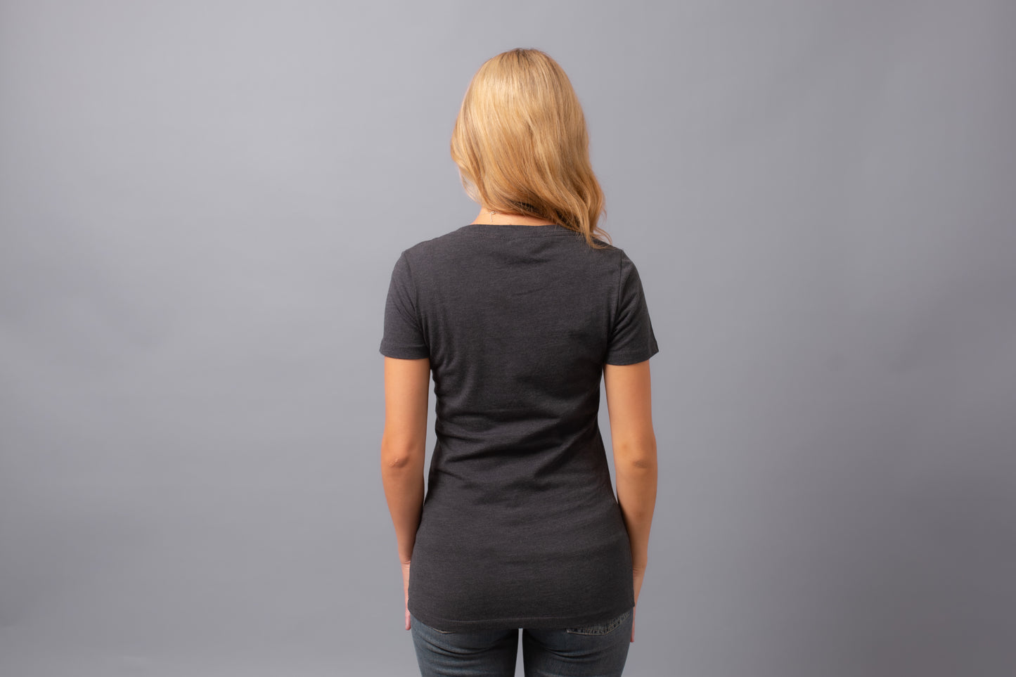 Ruthless101 V-Neck--Charcoal