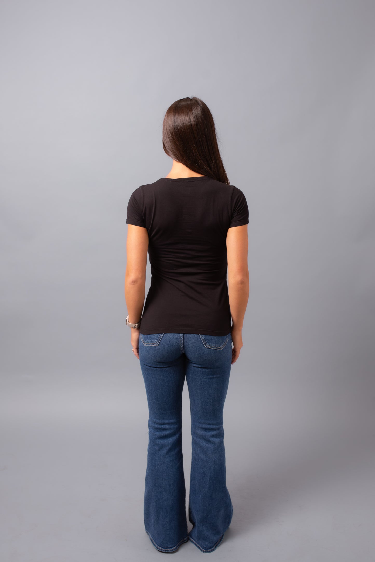 Signature V-Neck--Black