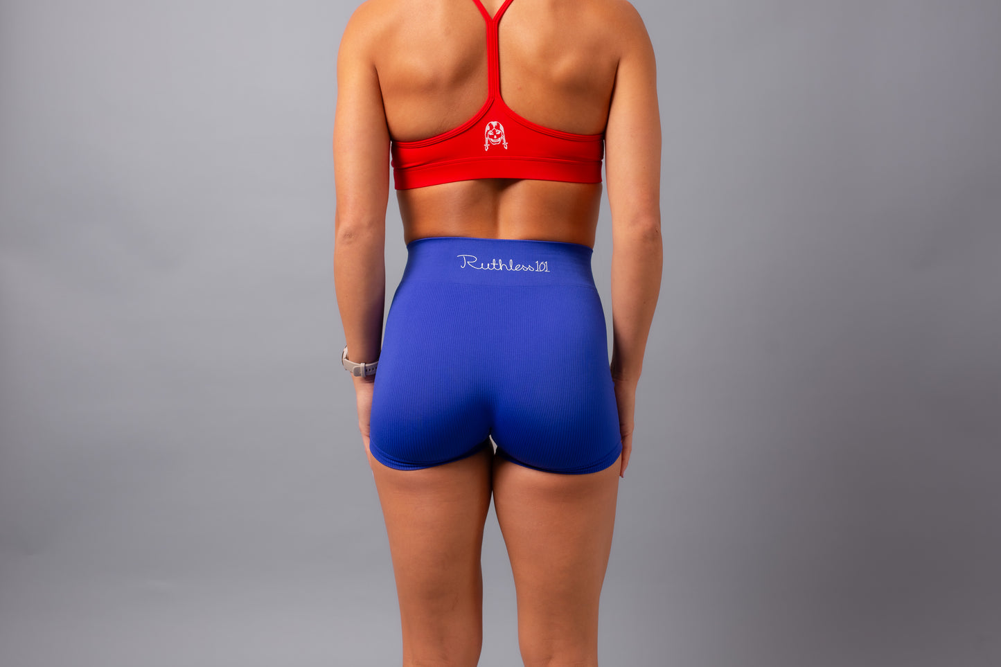 Solid Tummy Control Booty Shorts