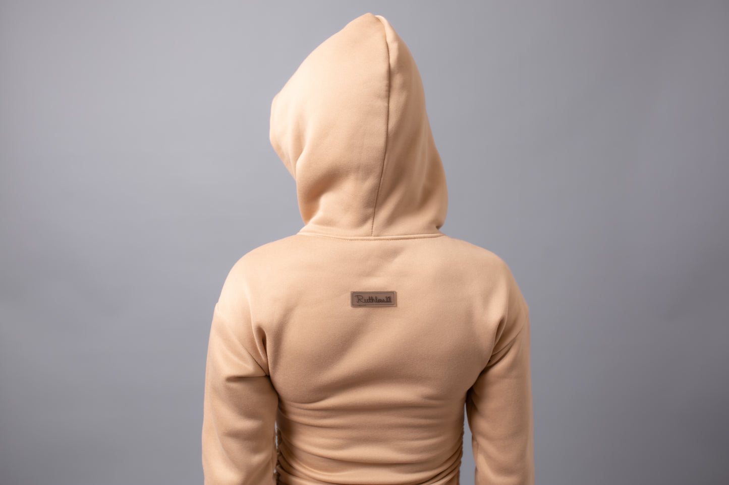 Hoodie Dress--Khaki