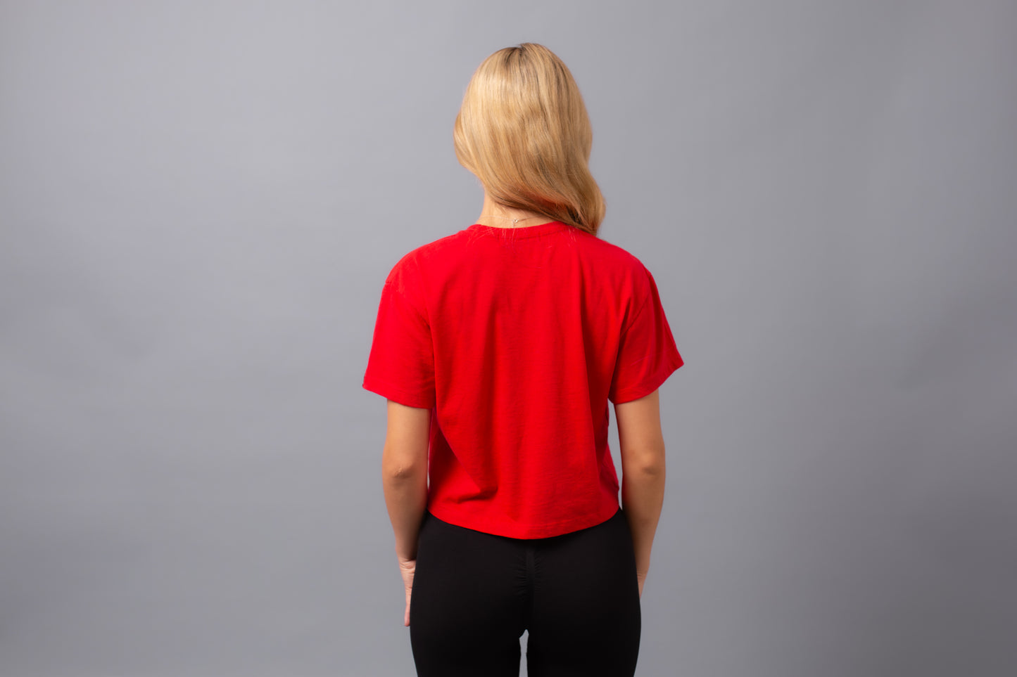 Crop Top-- Red