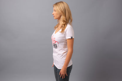Signature V-Shirt--White
