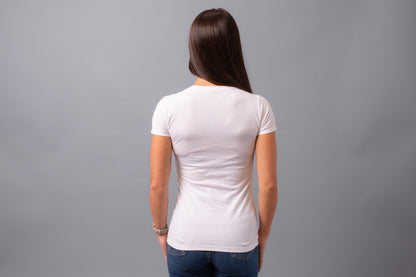 Ruthless101 V-Shirt--White