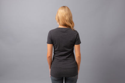 Ruthless101 V-Neck--Charcoal