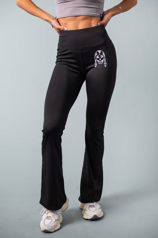 Flare Leggings--Black