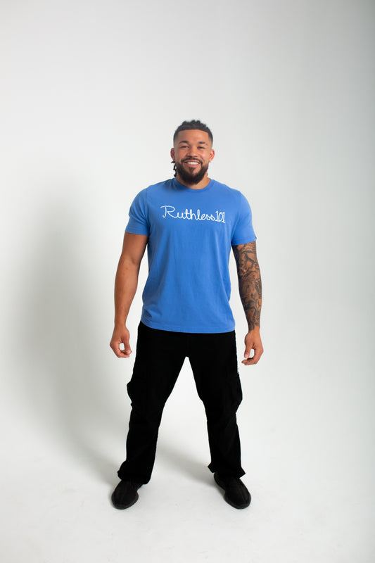 Men's Signature T-Shirt--Blue